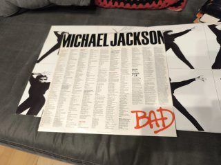 Disco LP vinilo Michael Jackson Bad