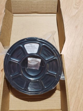 Pedido Paulino Rollo PLA Negro 1kg