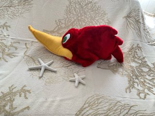 Gorro de peluche Woody Woodpecker