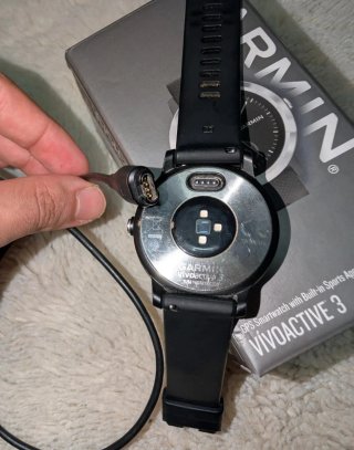 Garmin Vivoactive 3 Smartwatch Nero/Argento
