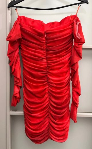 Vestido Zara Rojo