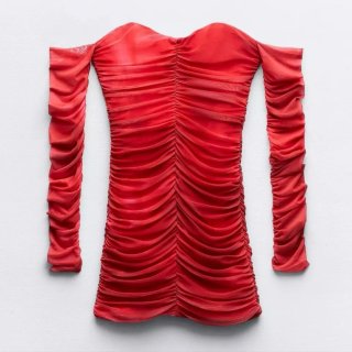 Vestido Zara Rojo