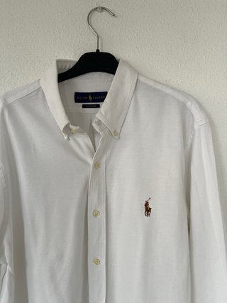 Camisa Polo Ralph Lauren Blanca
