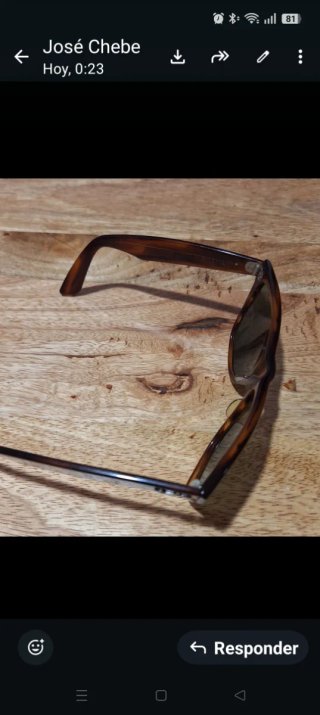 Gafas Ray-Ban  y funda BOSS ORANGE Marrones