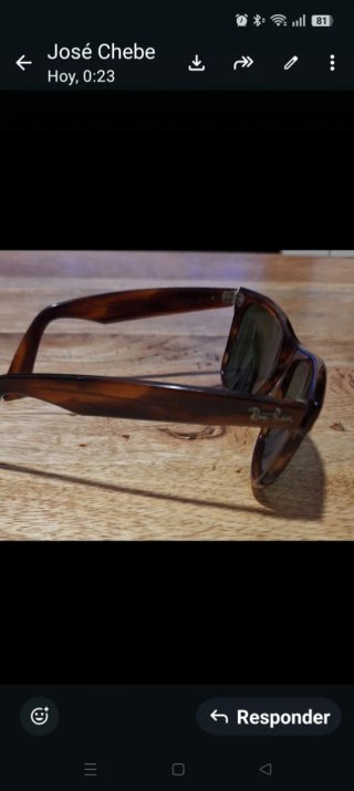 Gafas Ray-Ban  y funda BOSS ORANGE Marrones