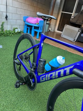 Bicicleta Carretera Giant Azul