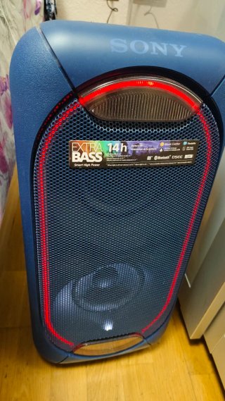 Altavoz Sony GTK XB60 Azul