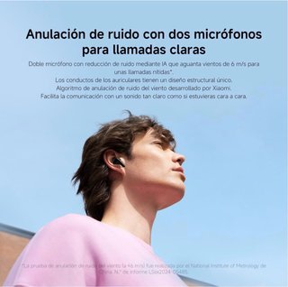 Redmi Buds 6 Lite Auriculares Inalámbricos Negros