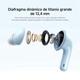Redmi Buds 6 Lite Auriculares Inalámbricos Negros