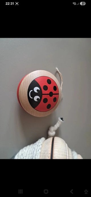 Peonza y Yoyó de madera