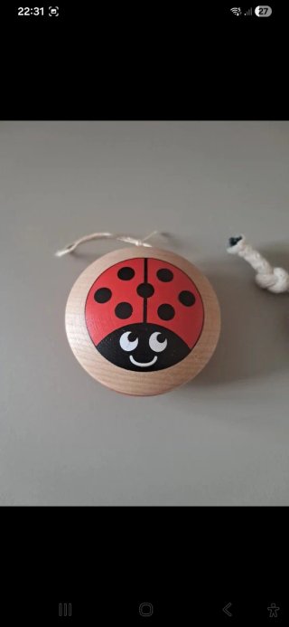 Peonza y Yoyó de madera