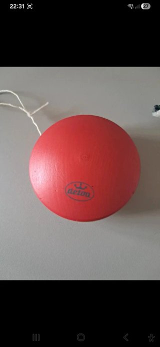 Peonza y Yoyó de madera