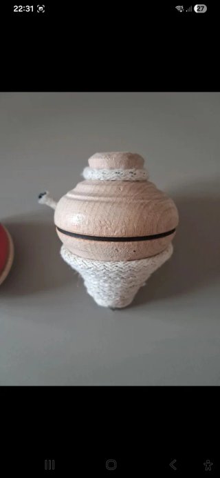 Peonza y Yoyó de madera