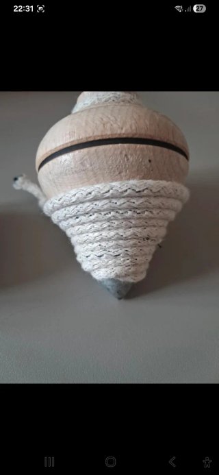 Peonza y Yoyó de madera
