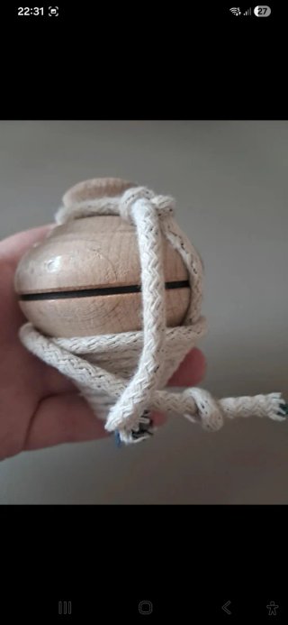 Peonza y Yoyó de madera