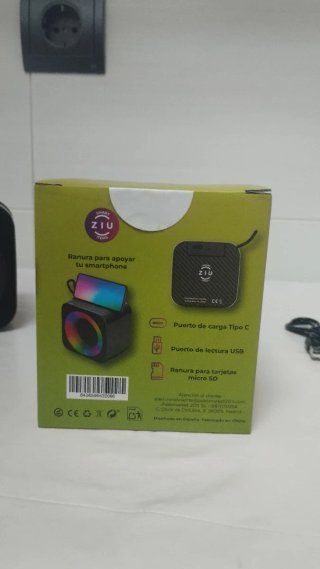 Set 2 Altavoces Z-Cube Inalámbricos Bluetooth