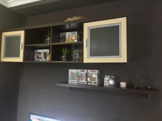 Conjunto de muebles de salón para TV y espejo