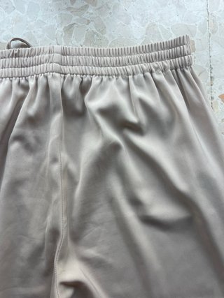 Pantalón Bombacho Stradivarius Crema
