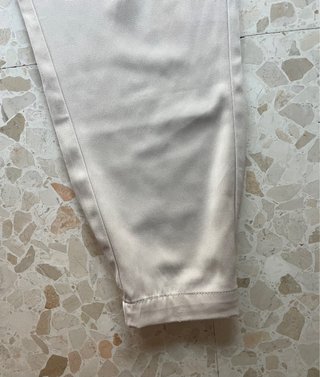 Pantalón Bombacho Stradivarius Crema