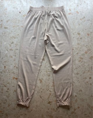 Pantalón Bombacho Stradivarius Crema