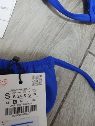 Bikini Zara Azul