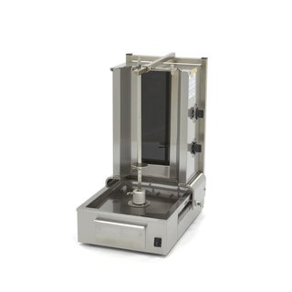 Griglia Kebab - 2 Bruciatori - 20kg di Carne - Ele