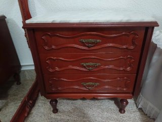 Conjunto de muebles de dormitorio años 70