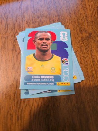 Cromos fútbol Iscoam Ravniers Mamelodi RSA18