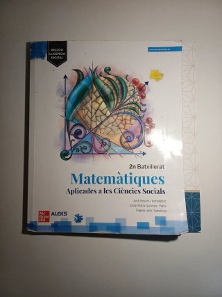 Matemàtiques aplicades a les Ciències Socials, ...
