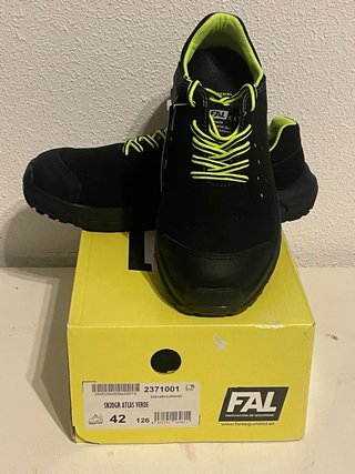 Zapato Seguridad FAL T42 S3 Negro/Amarillo