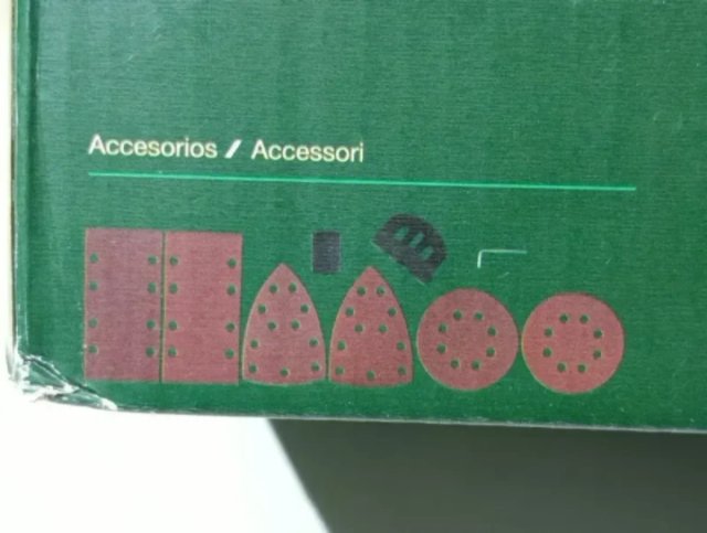 Smerigliatrice 3 in 1 elettrica Parkside