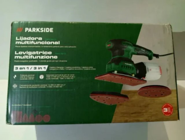 Smerigliatrice 3 in 1 elettrica Parkside
