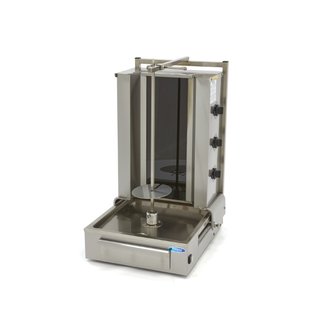 Griglia Kebab - 3 Bruciatori - 40kg di Carne - Ele