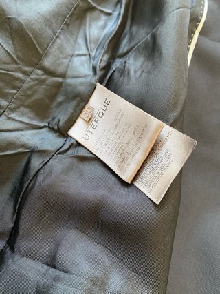 Traje Uterqüe gris chaleco y pantalón