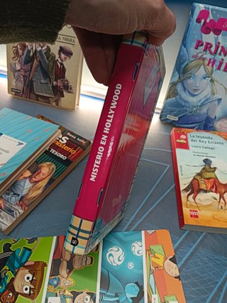 7 libros juveniles en buen estado