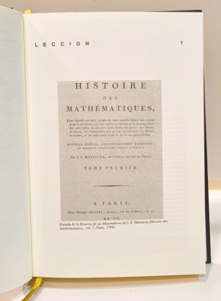 Libro Historia de las Matemáticas Wussing