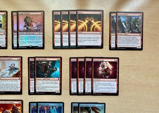 Mazo rojo trasgos goblins Magic
