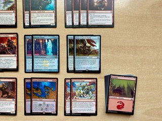 Mazo rojo trasgos goblins Magic