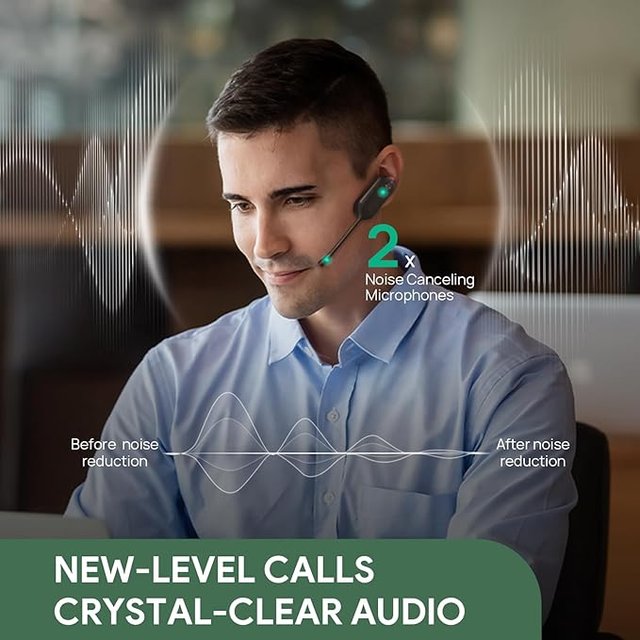 Auricolari Yealink WH63 DECT Neri