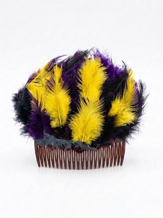 Tocado plumas