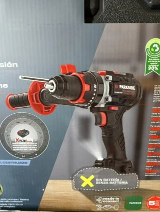 Taladro Percutor Parkside 20V con Batería Smart
