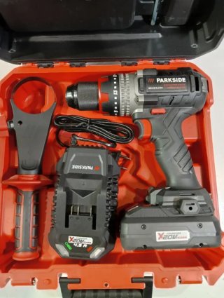 Taladro Percutor Parkside 20V con Batería Smart