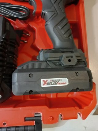 Taladro Percutor Parkside 20V con Batería Smart