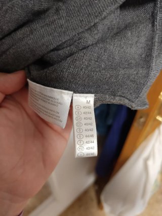 Jersey premamá Yessica gris talla única