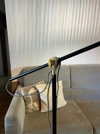 Lampada da terra nera Ikea