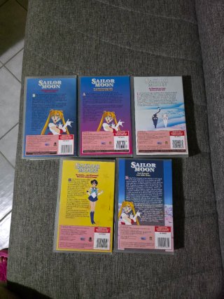 VHS Sailor Moon - Serie Completa