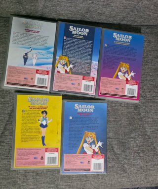 VHS Sailor Moon - Serie Completa