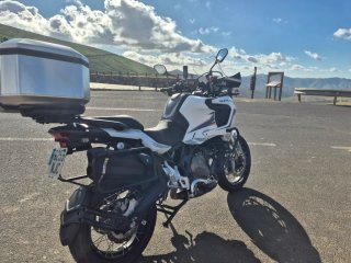 Moto Trail A2 Blanca Adventure