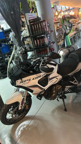 Moto Trail A2 Blanca Adventure