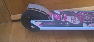 Patinete Oxelo rosa con timbre